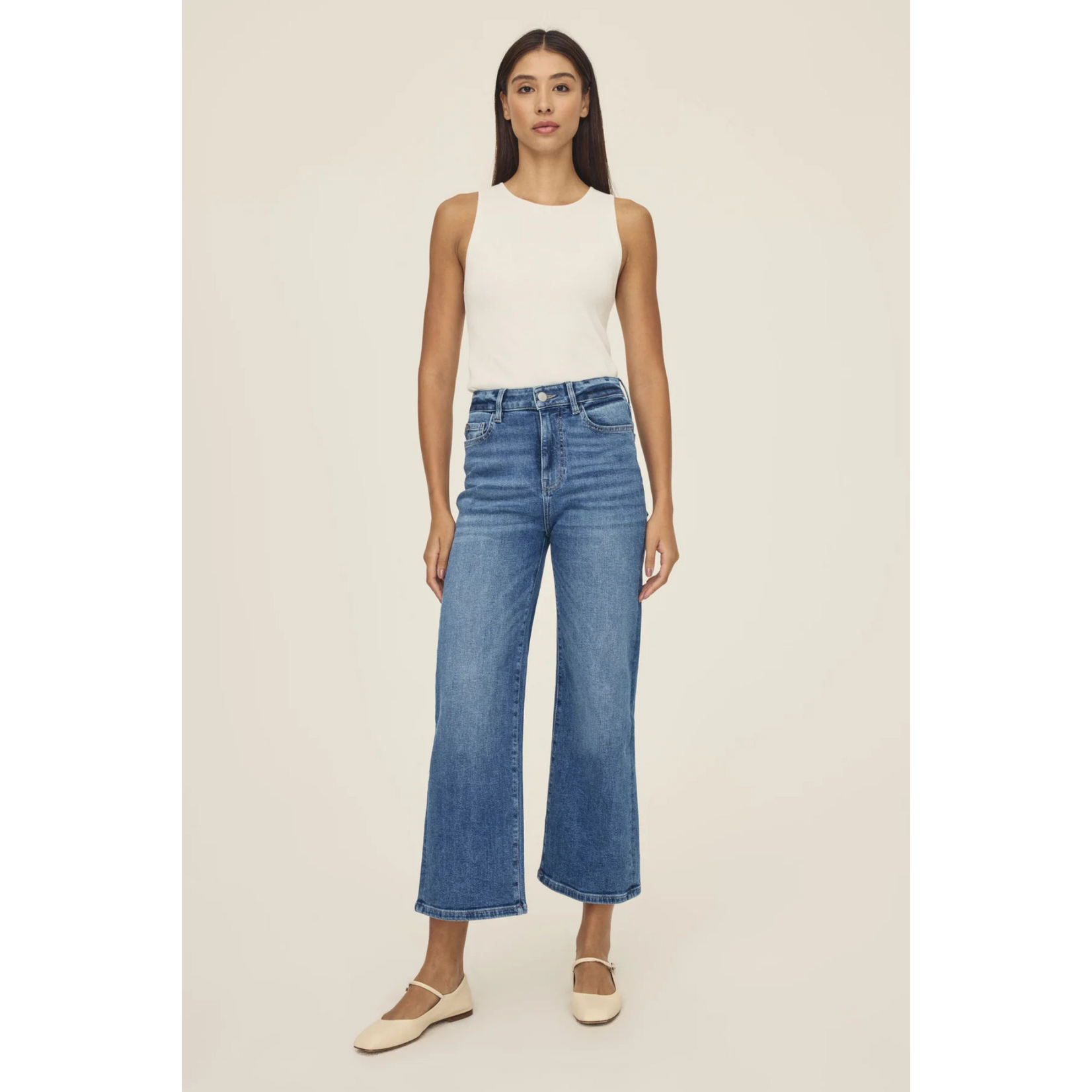Warp & Weft ICN Cropped Wide Leg