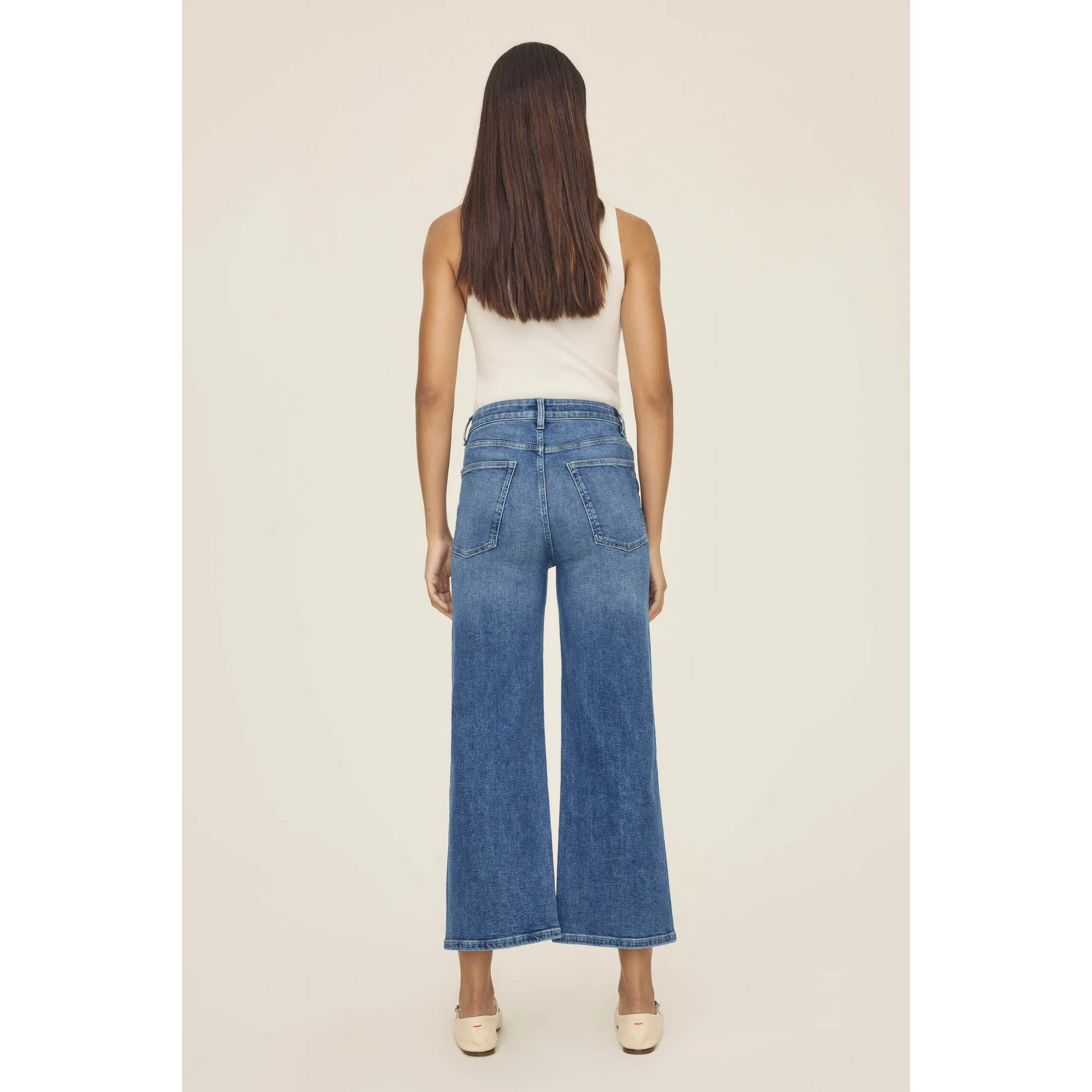 Warp & Weft ICN Cropped Wide Leg