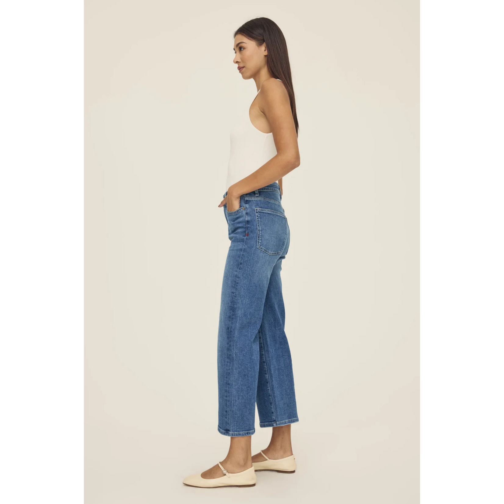 Warp & Weft ICN Cropped Wide Leg