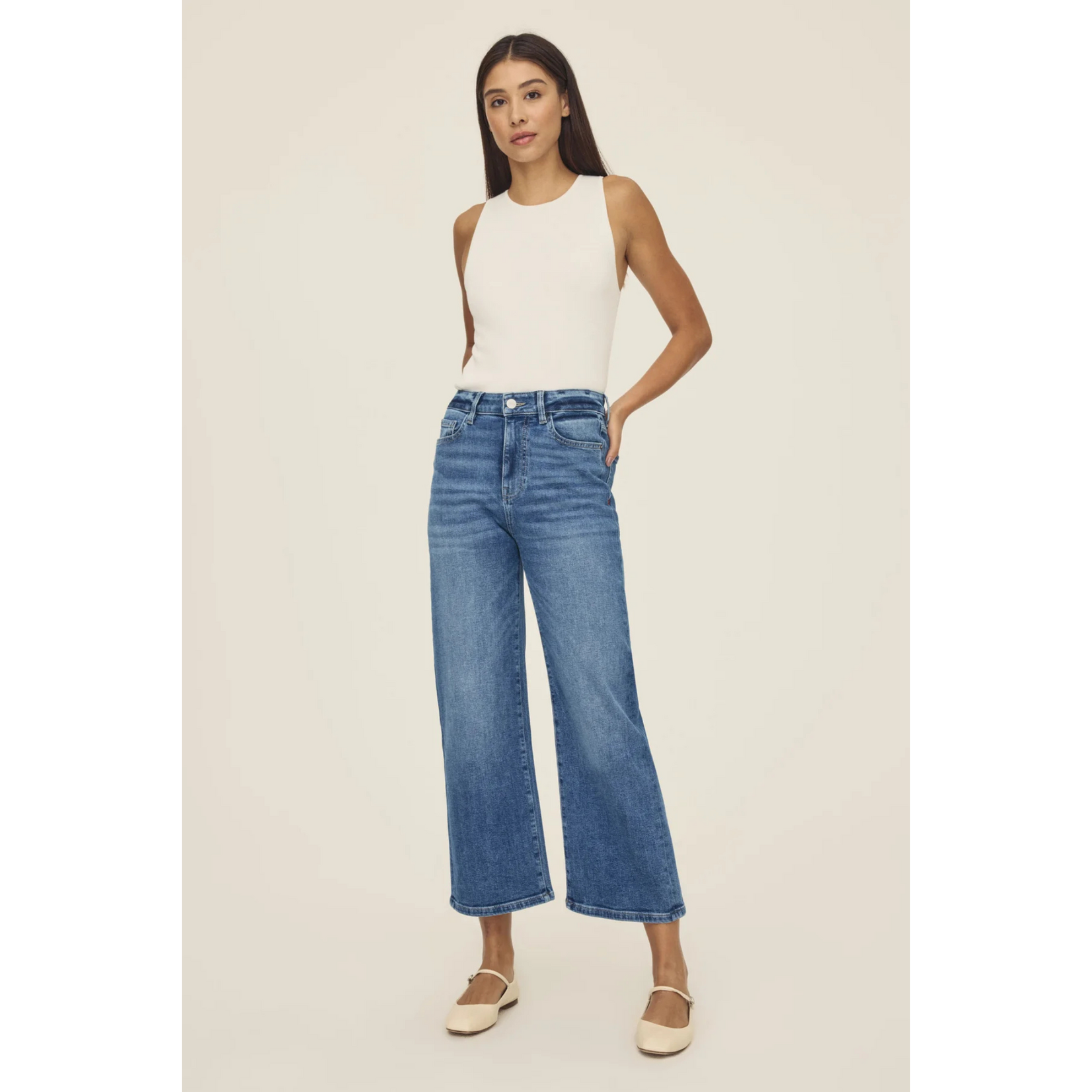 Warp & Weft ICN Cropped Wide Leg