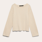 Vero Moda Norah Cotton Boatneck Knit - Birch