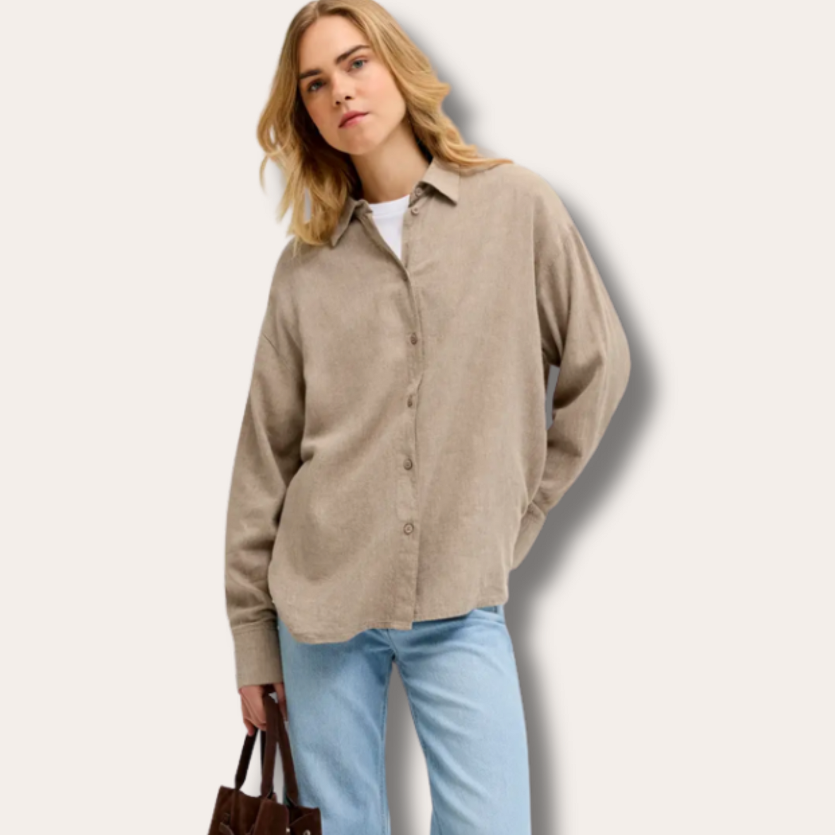 JJXX Madrid Linen Button Up