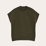 Vero Moda Cassia Hi Neck Knit - Forest Night