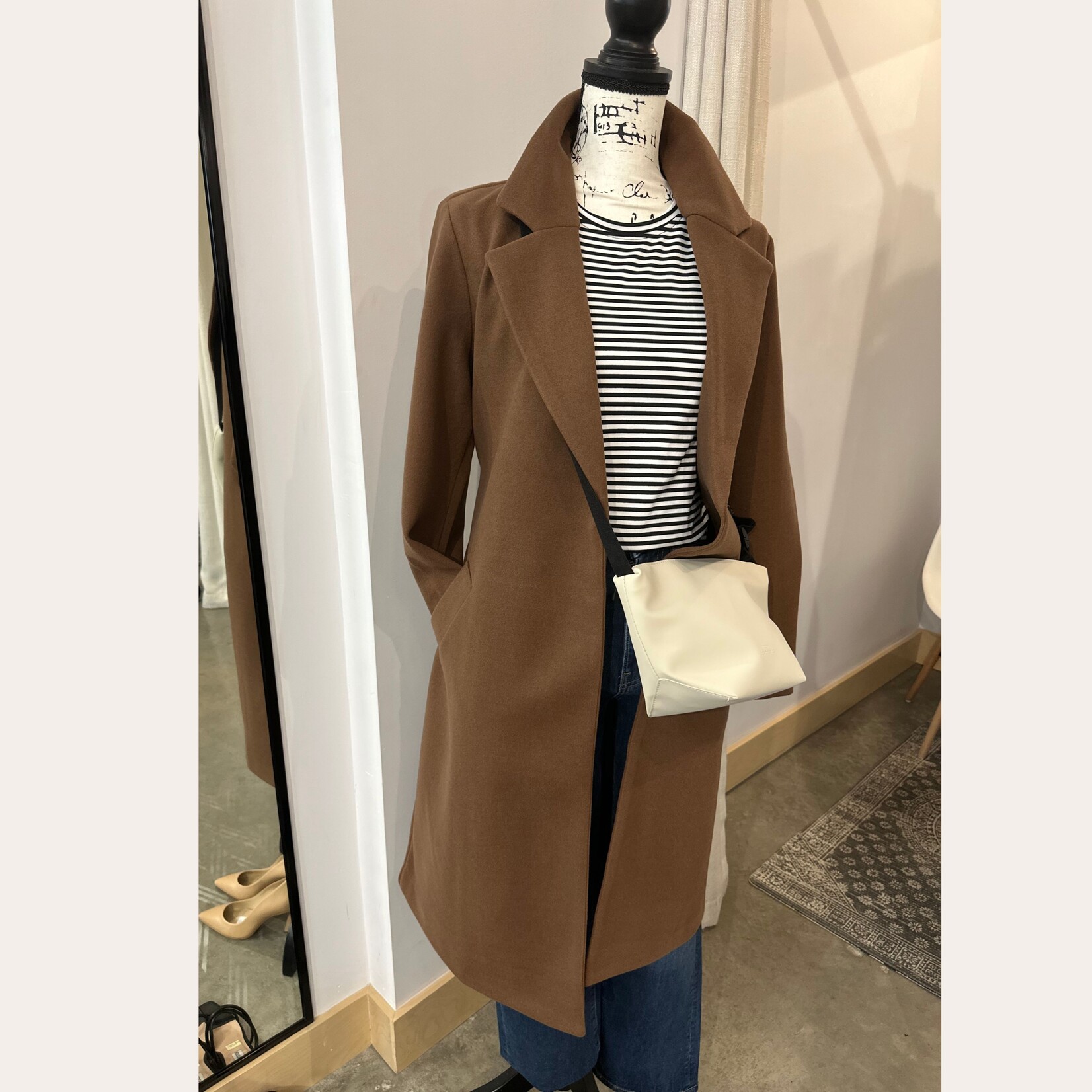 Vero Moda Topaz Long Belted Coat