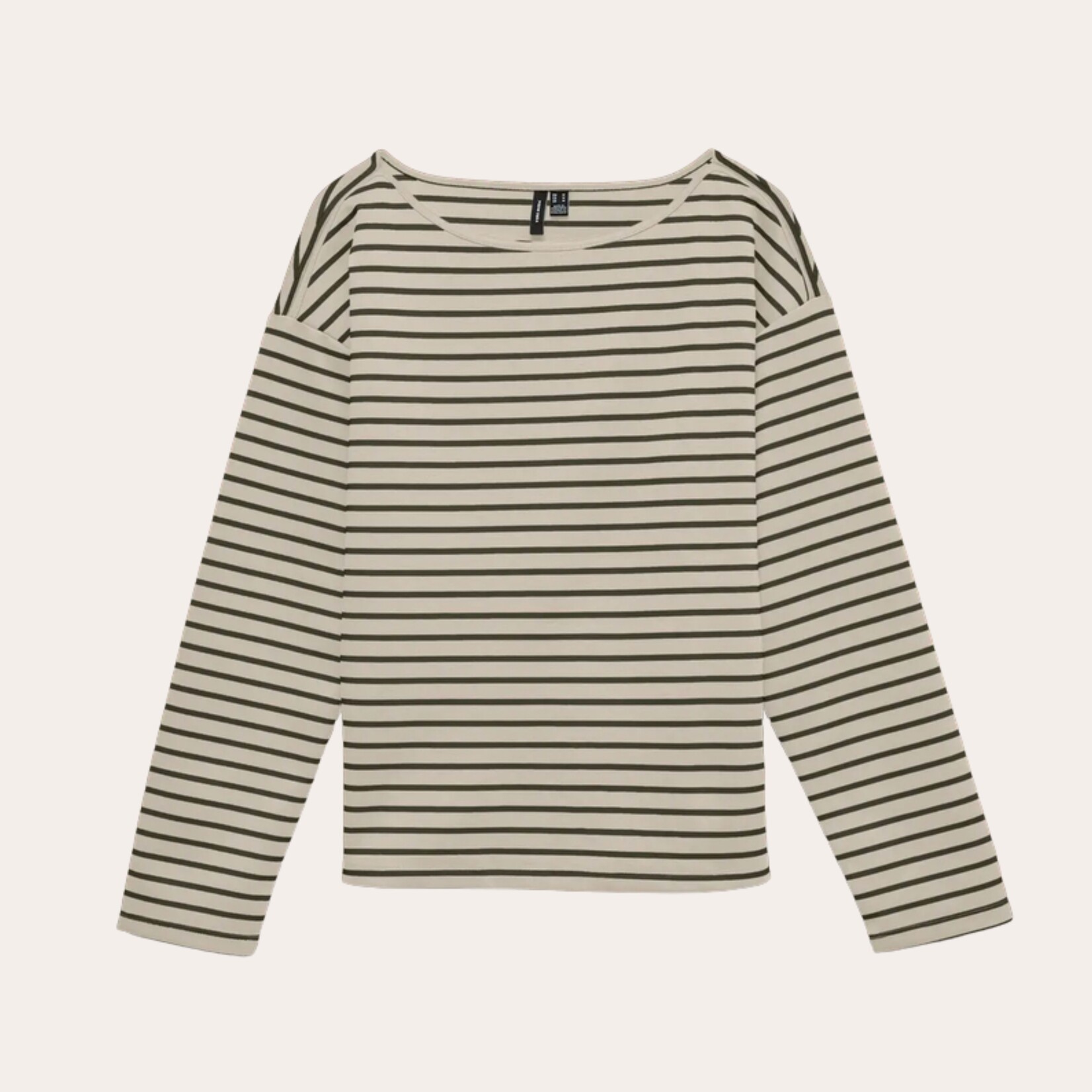 Vero Moda Harvest Stripe Top - Forest Night
