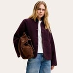 JJXX Rowan Fleece Jacket - Wine