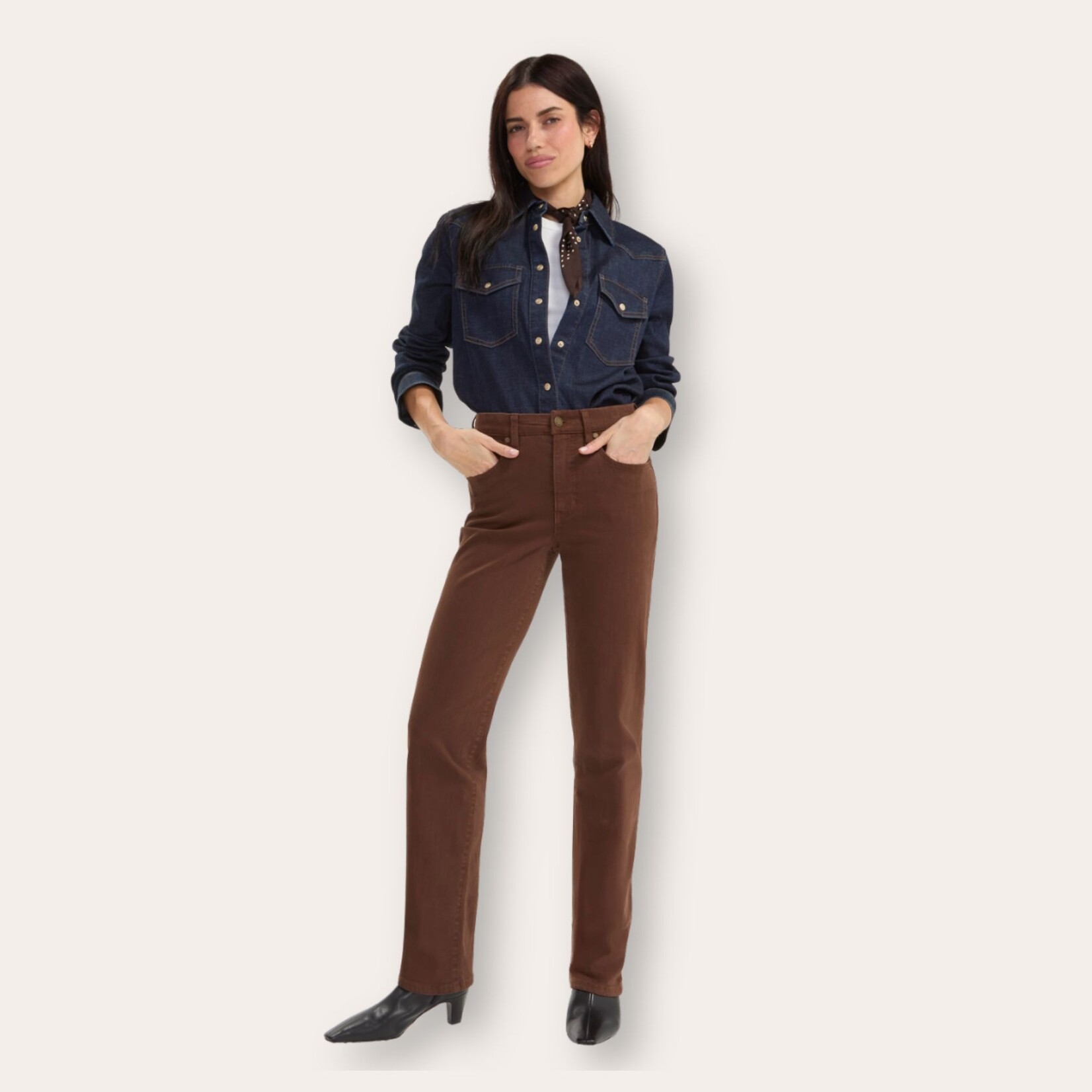 Liverpool Kennedy Comfort Waist Straight Denim