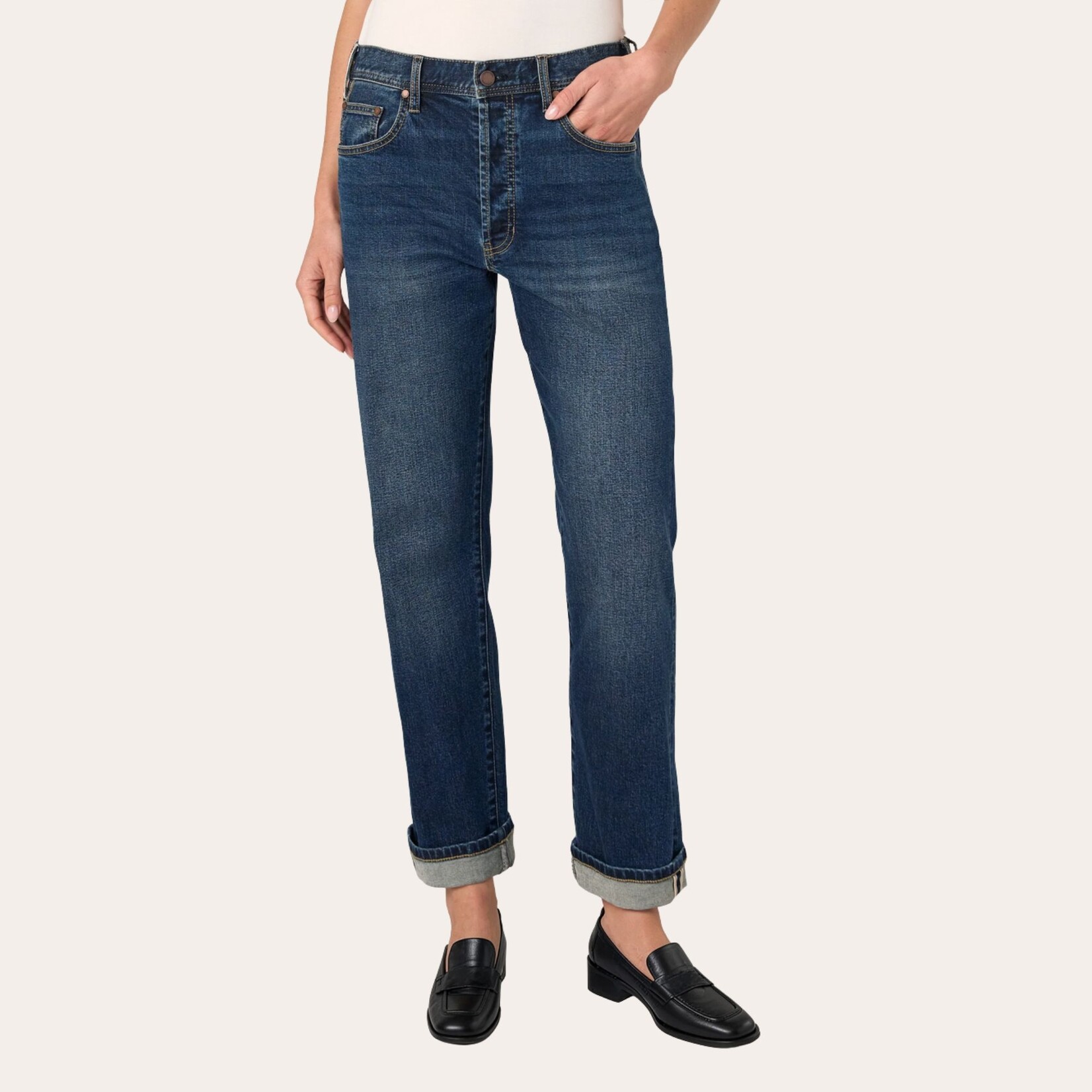 Liverpool Sloane Slouchy GF Denim