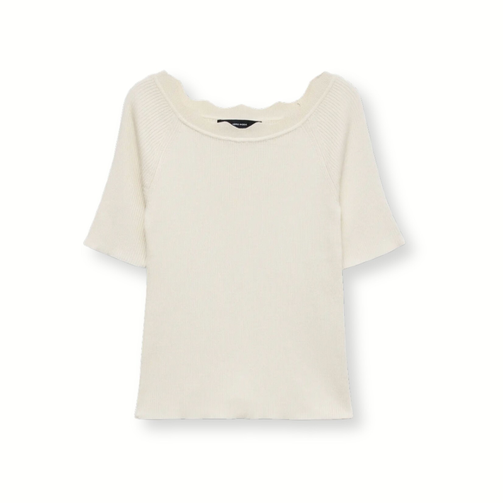 Vero Moda Esme Scalloped Top