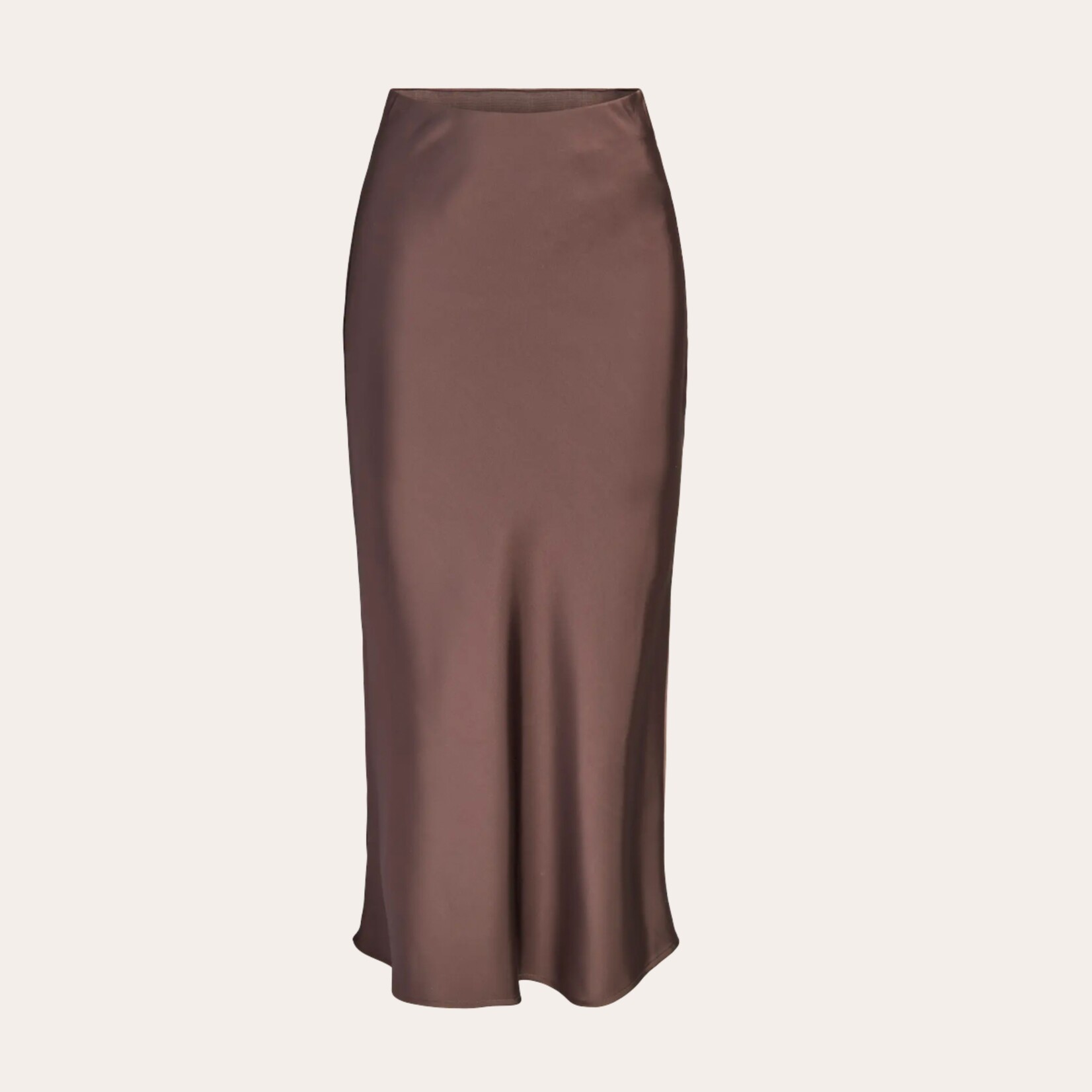 JJXX Greta Satin Skirt - Demitasse