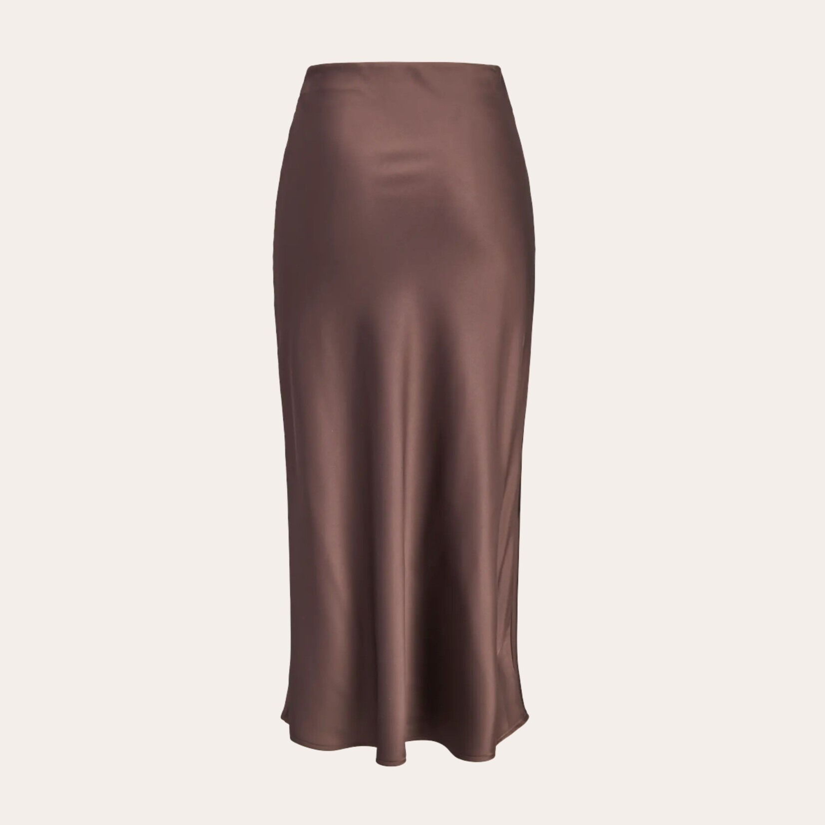 JJXX Greta Satin Skirt - Demitasse