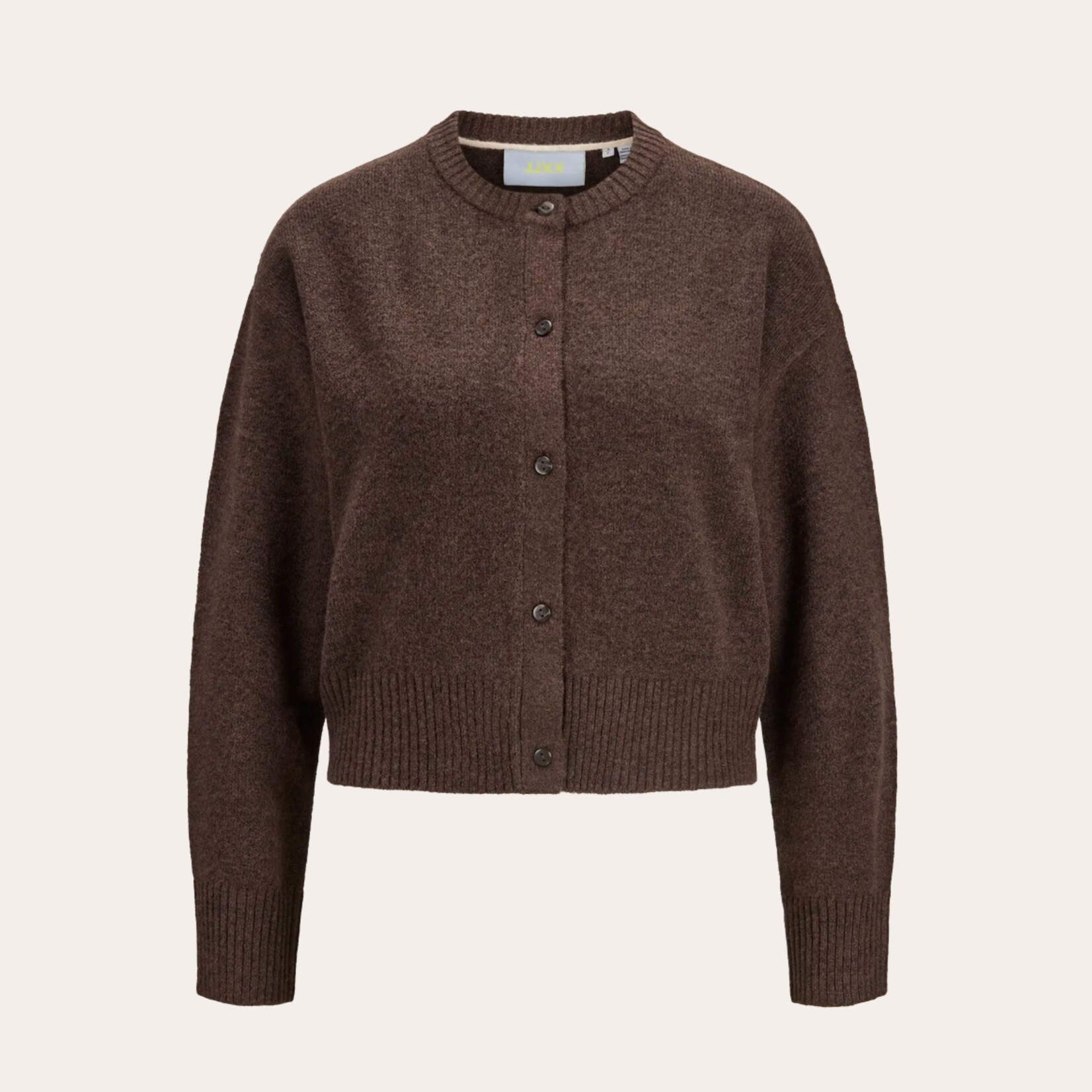 JJXX Fable Caridgan - Seal Brown