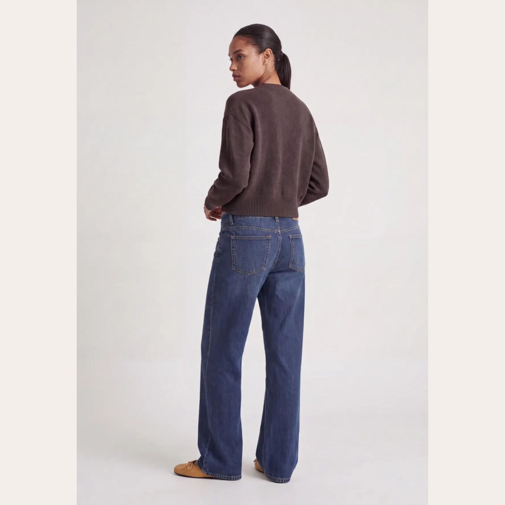 JJXX Fable Caridgan - Seal Brown