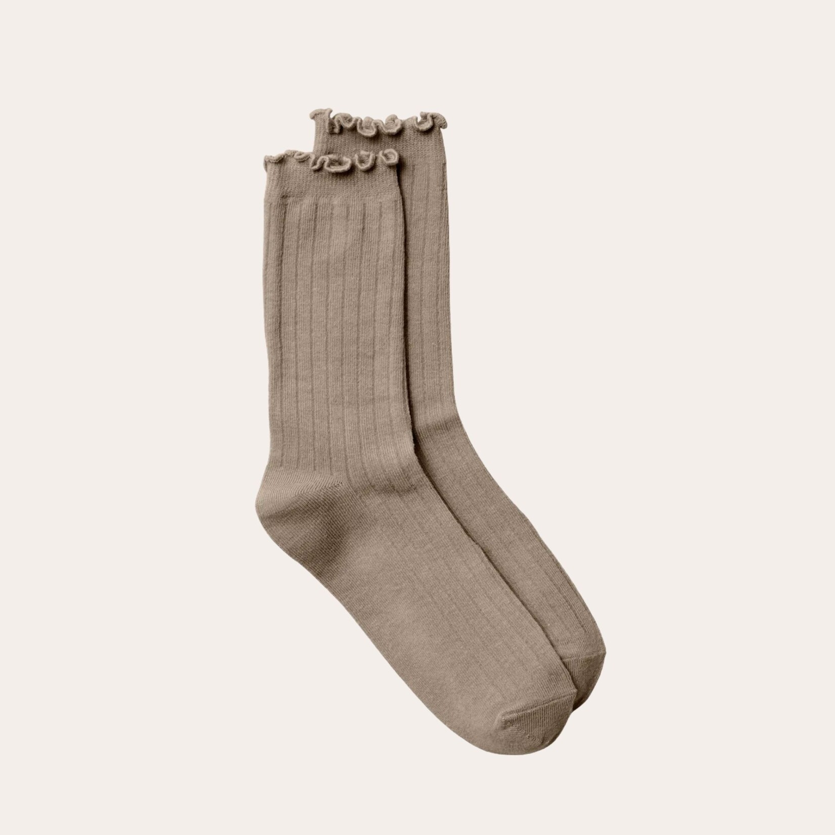 Rory Solid Ruffle Socks