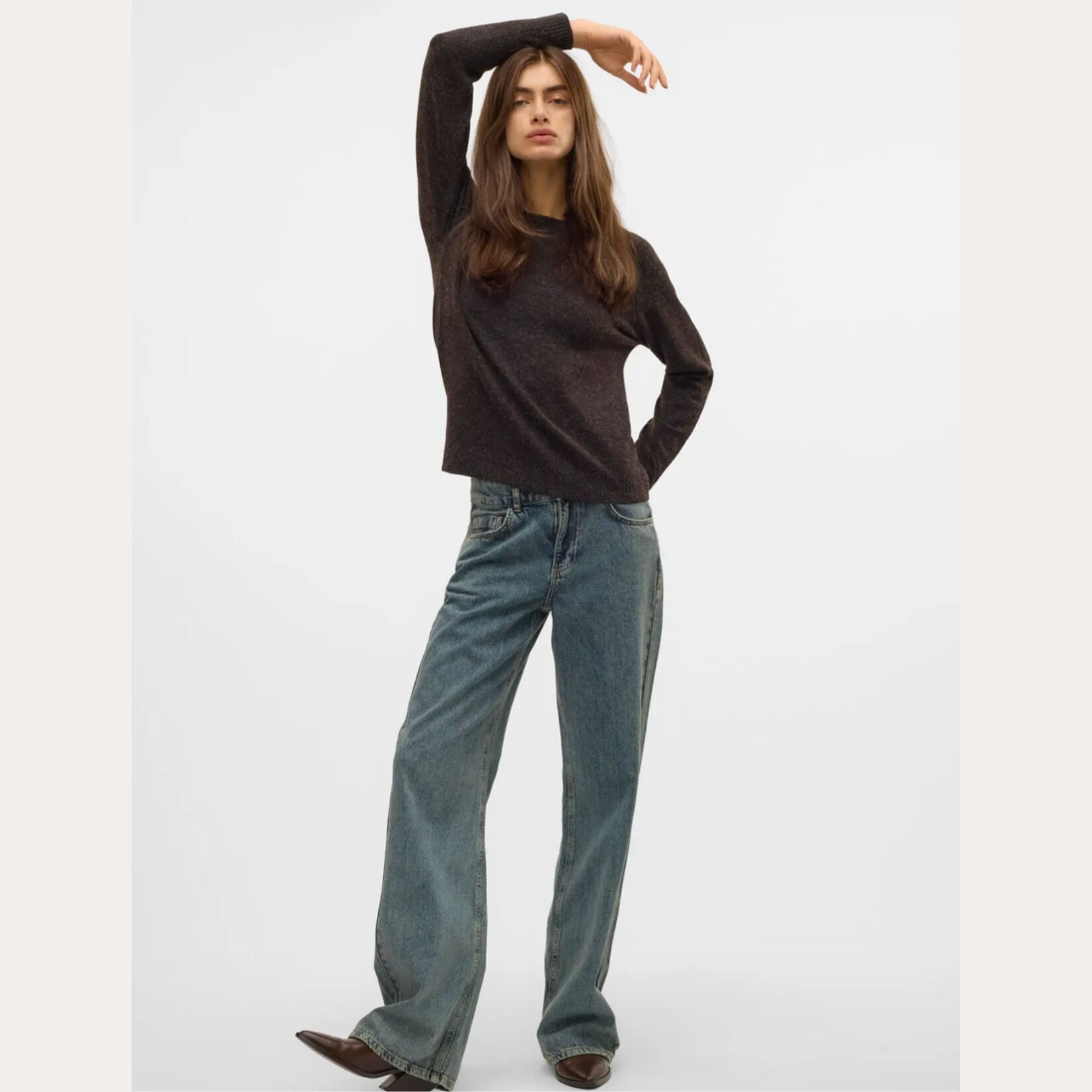 Vero Moda Felicity Pullover - Chocolate