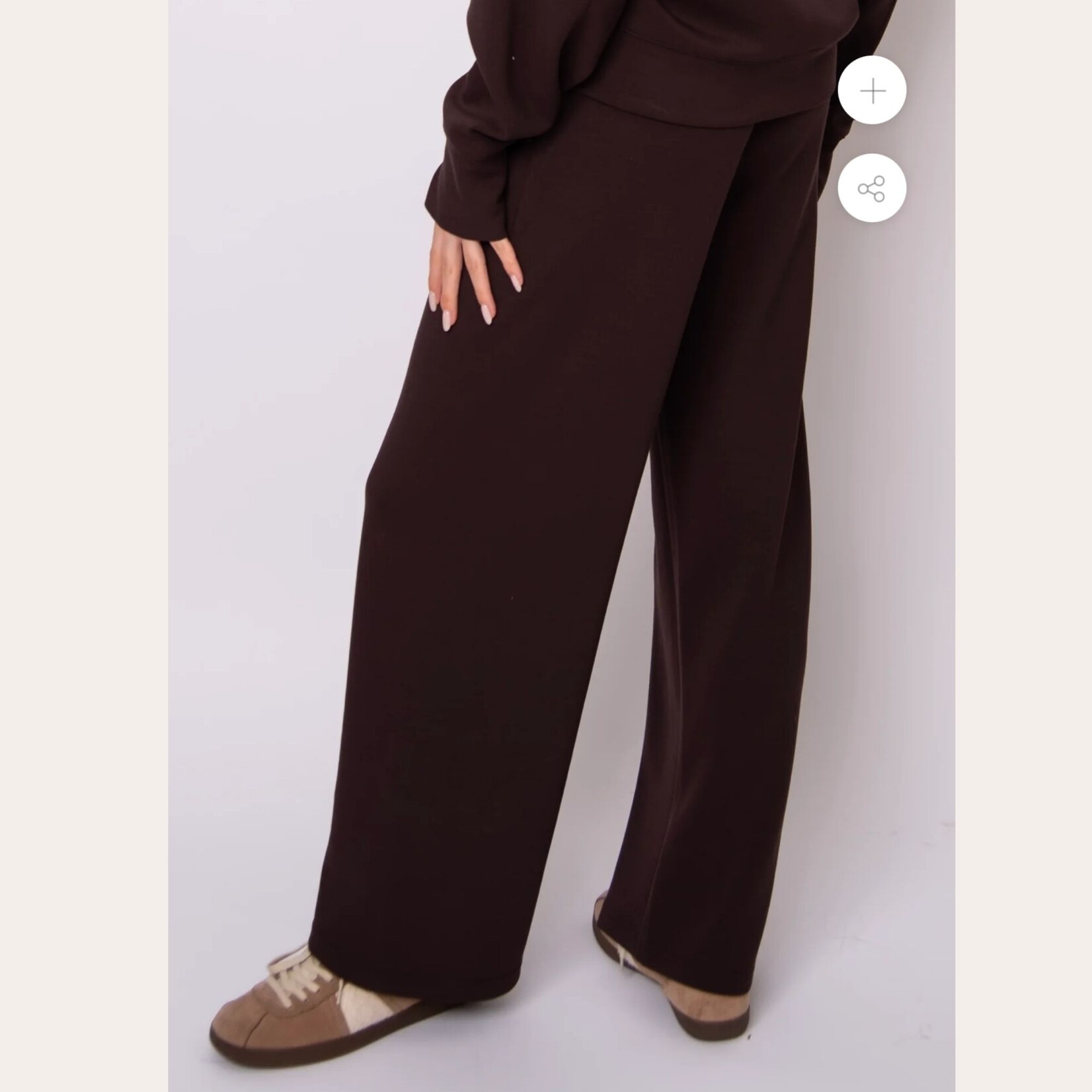 RD Style Libby Soft Knit Pant - Chocolate
