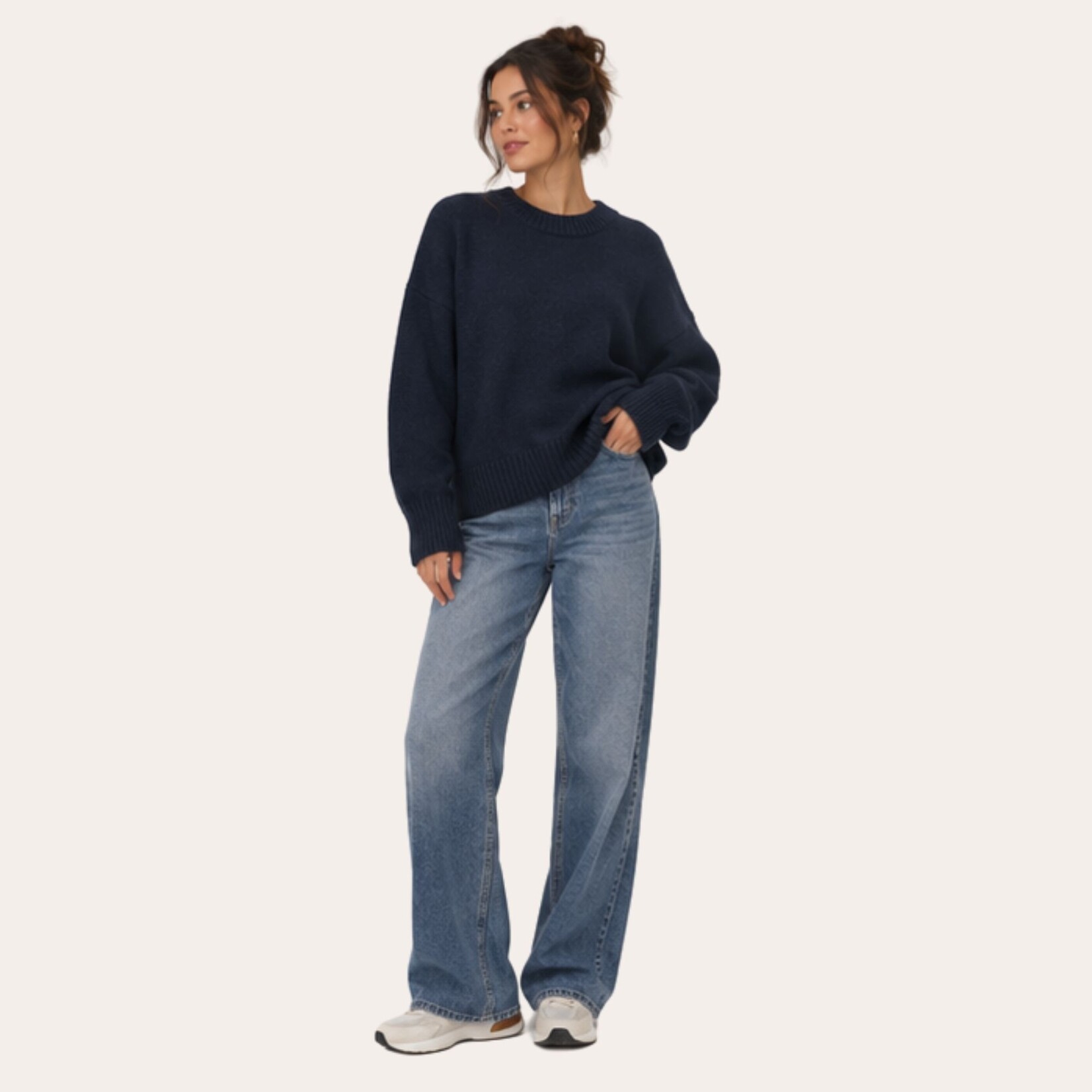 Vero Moda Linden Classic Crew Knit