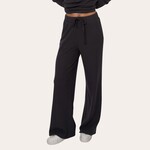 RD Style Frankie Waffle Drawstring Pant - Coal