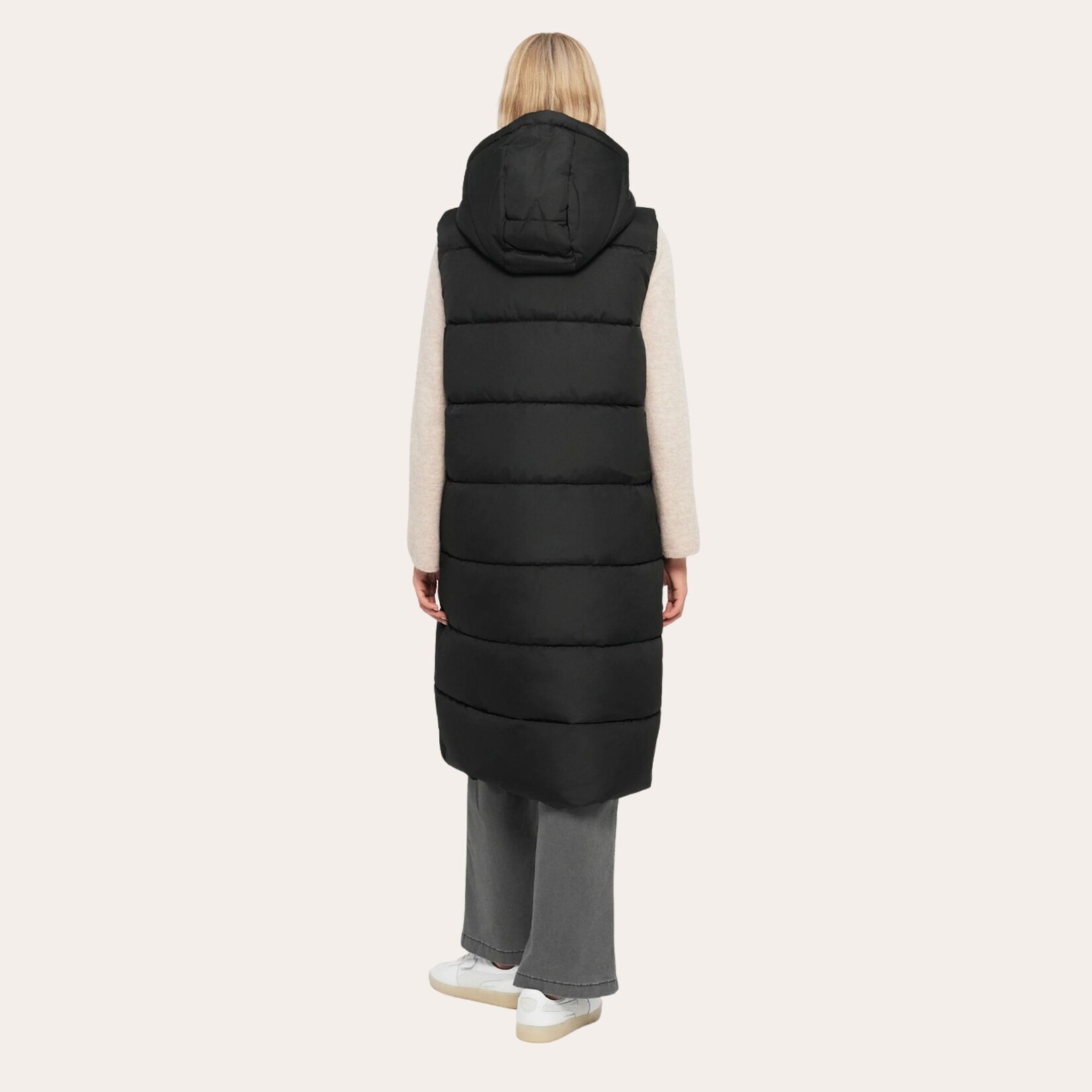 Vero Moda Aspen Long Puffer Vest - Black
