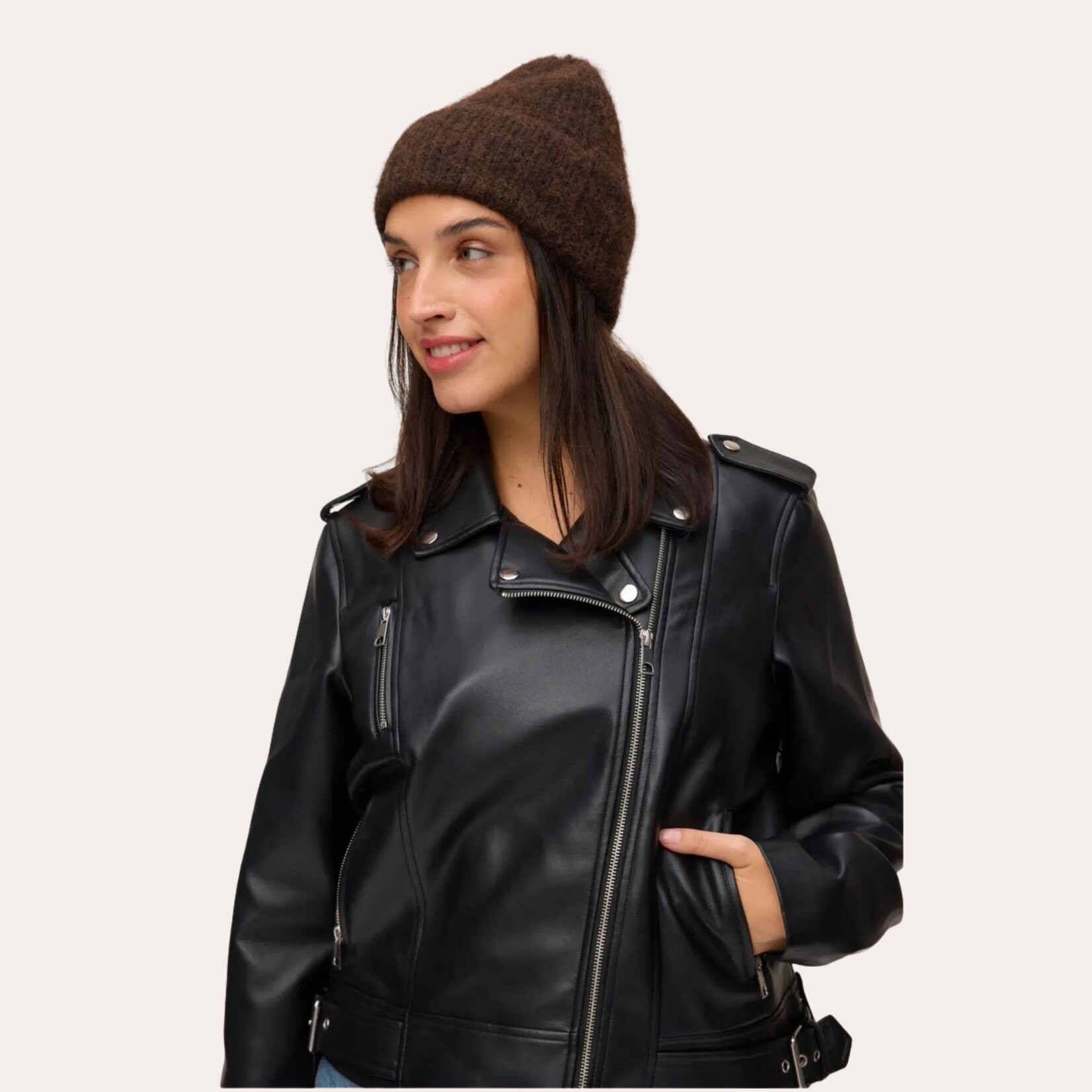 Vero Moda Sloane Toque - Chocolate Torte
