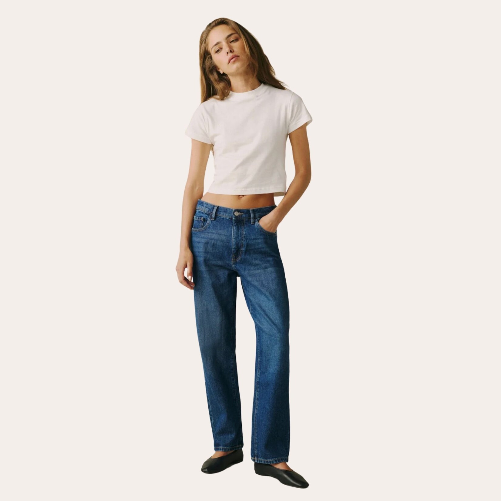 Warp & Weft SAN Low Slung BF Jean