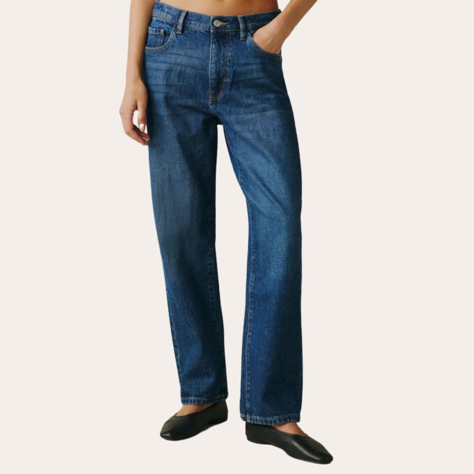 Warp & Weft SAN Low Slung BF Jean