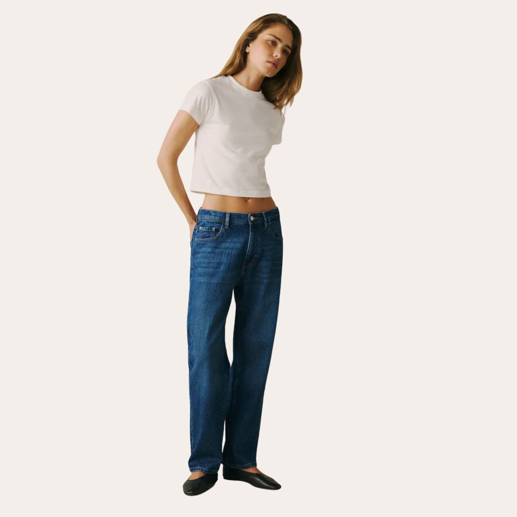 Warp & Weft SAN Low Slung BF Jean