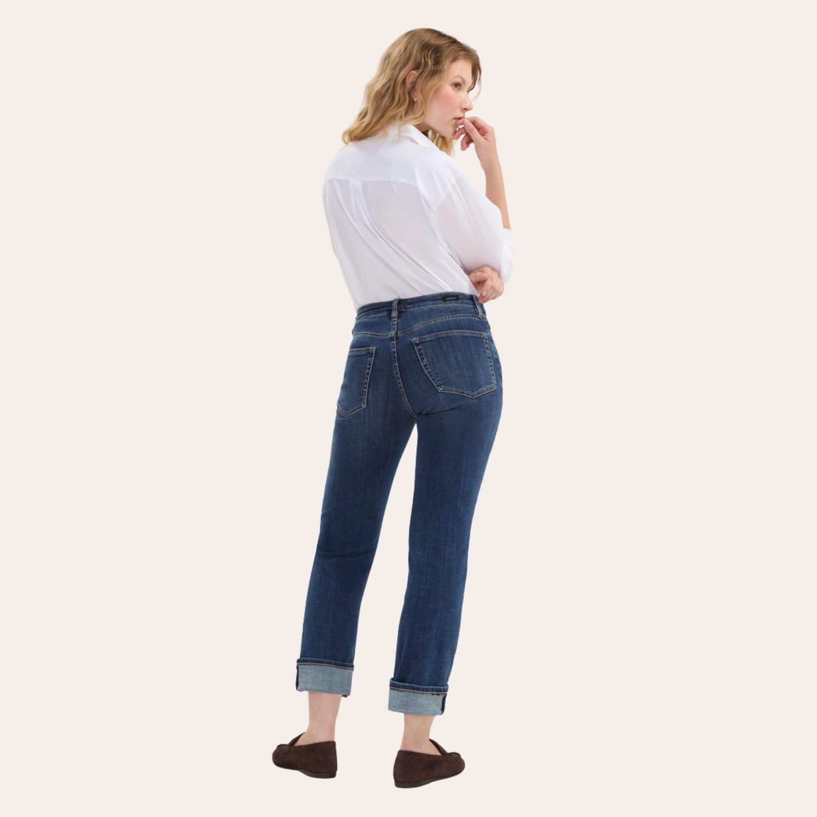 Liverpool Marley Cuffed GF Jean