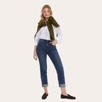 Liverpool Marley Cuffed GF Jean
