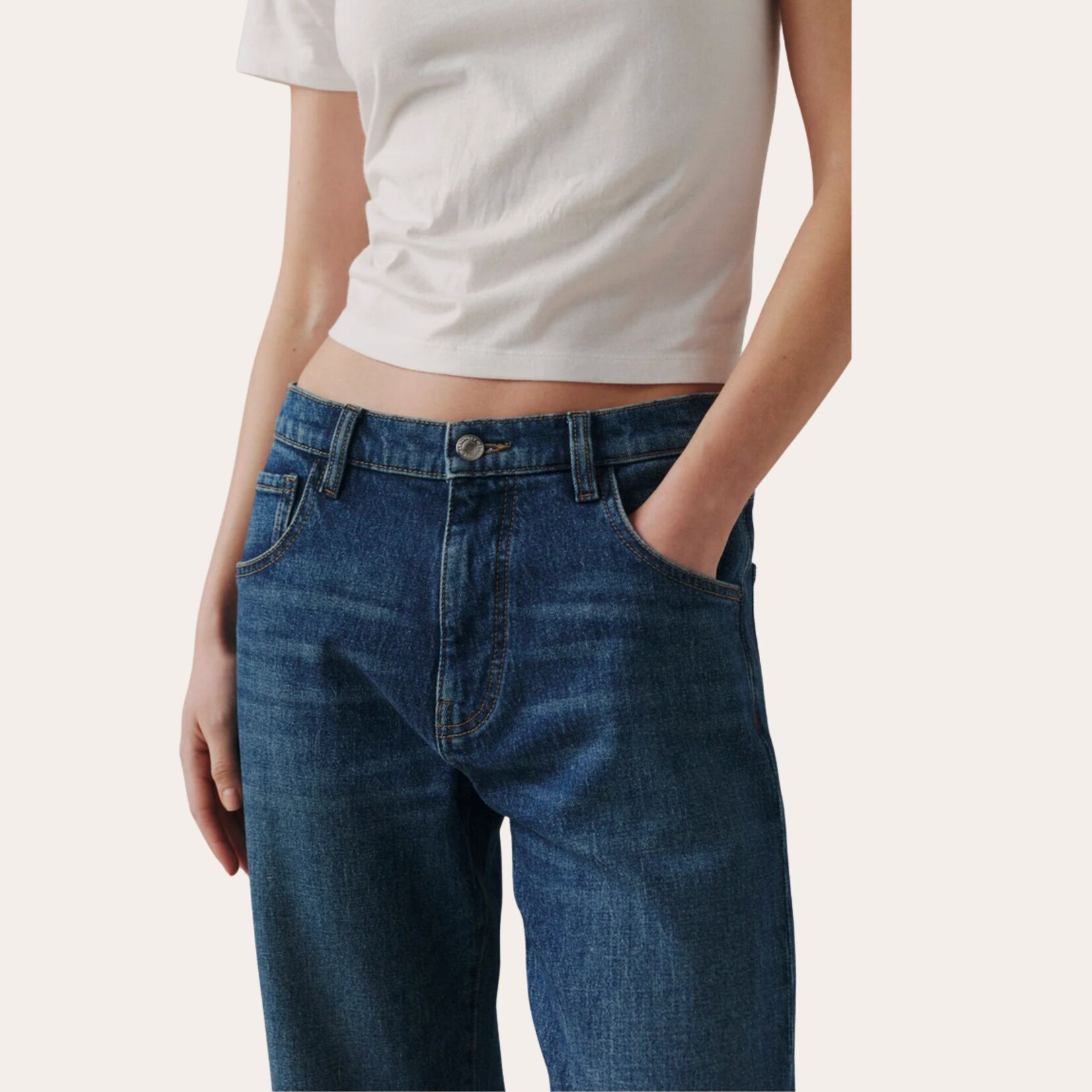 Warp & Weft SAN Low Slung BF Jean