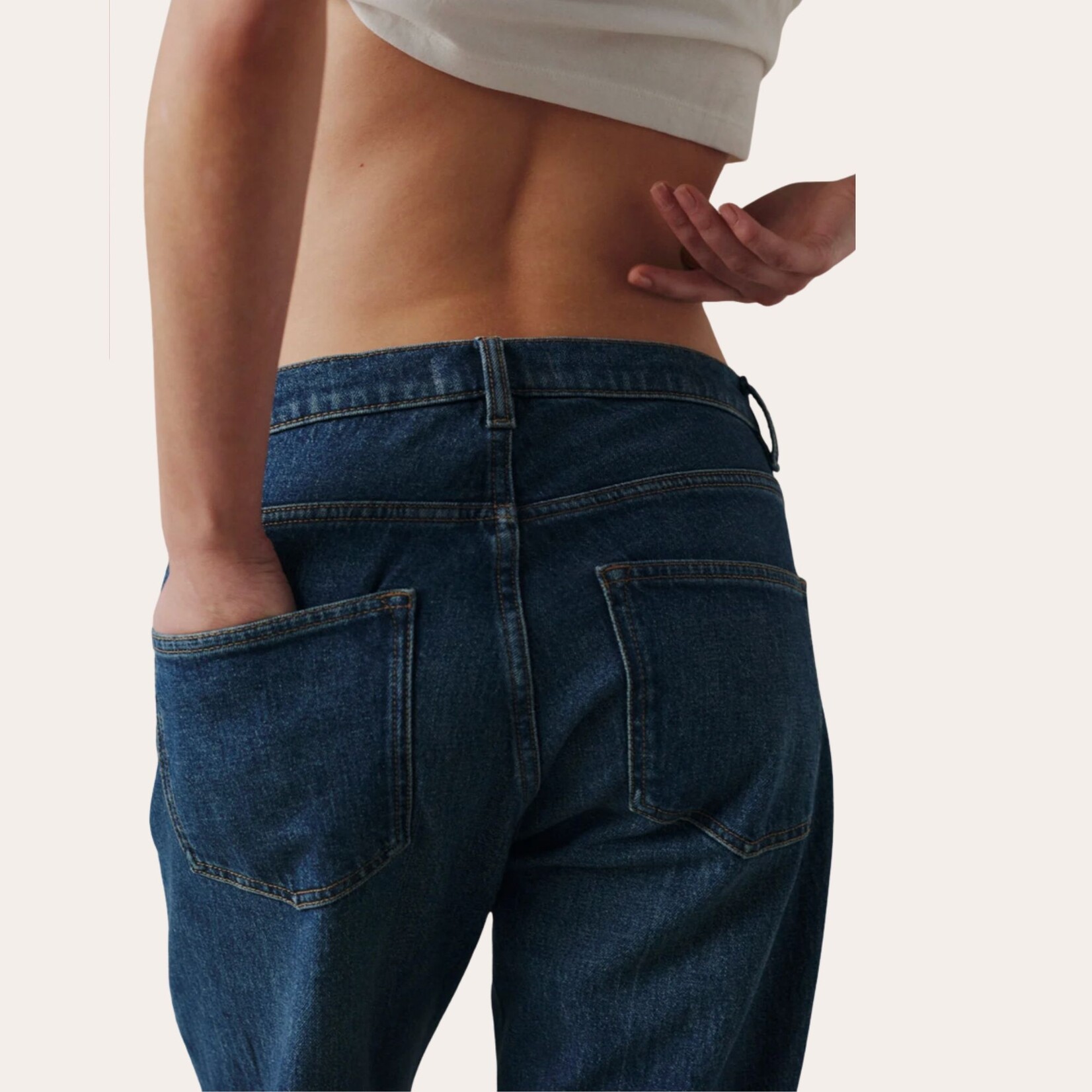 Warp & Weft SAN Low Slung BF Jean