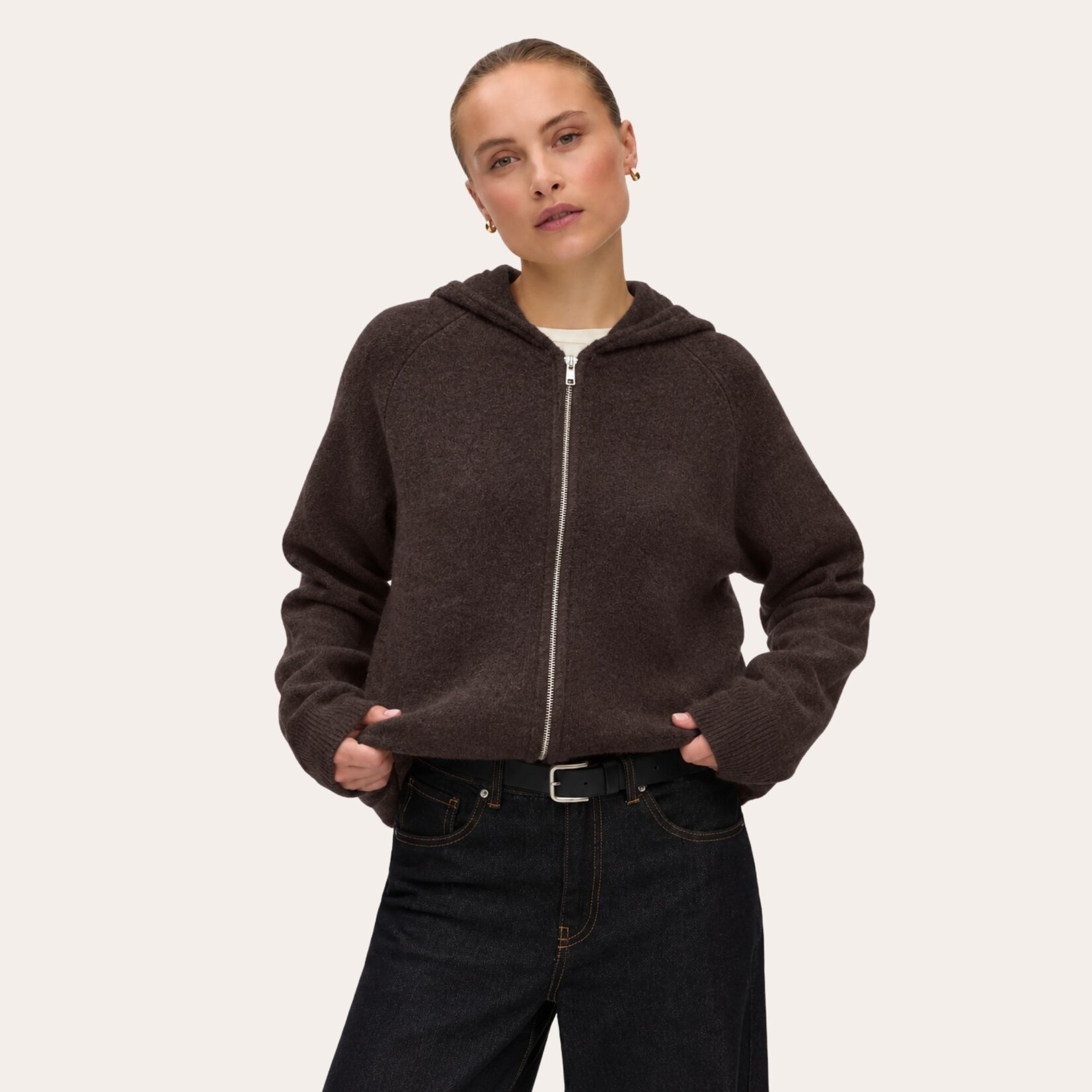 JJXX Briar Knit Hooded Cardigan