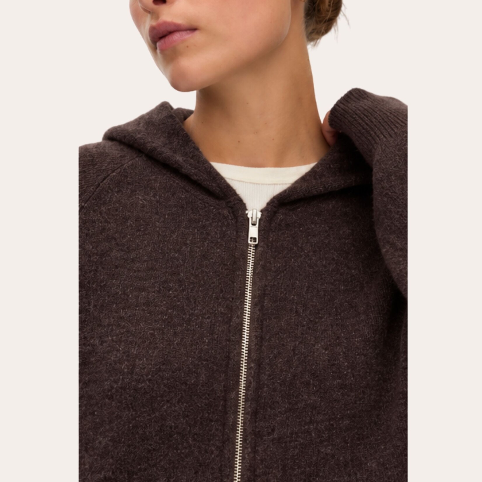 JJXX Briar Knit Hooded Cardigan