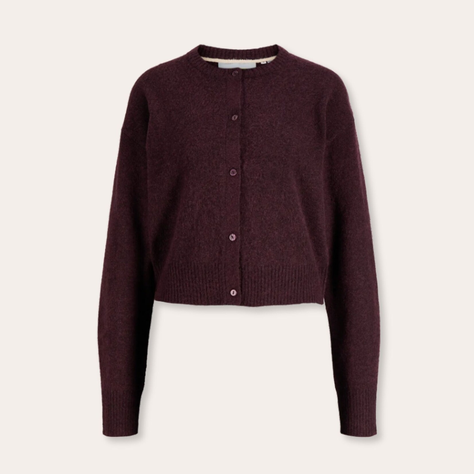 JJXX Elodie Cardigan - Wine