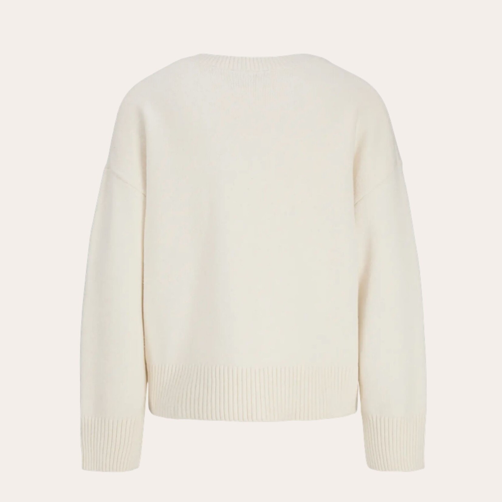 JJXX Allegra V-Neck Sweater - Cloud