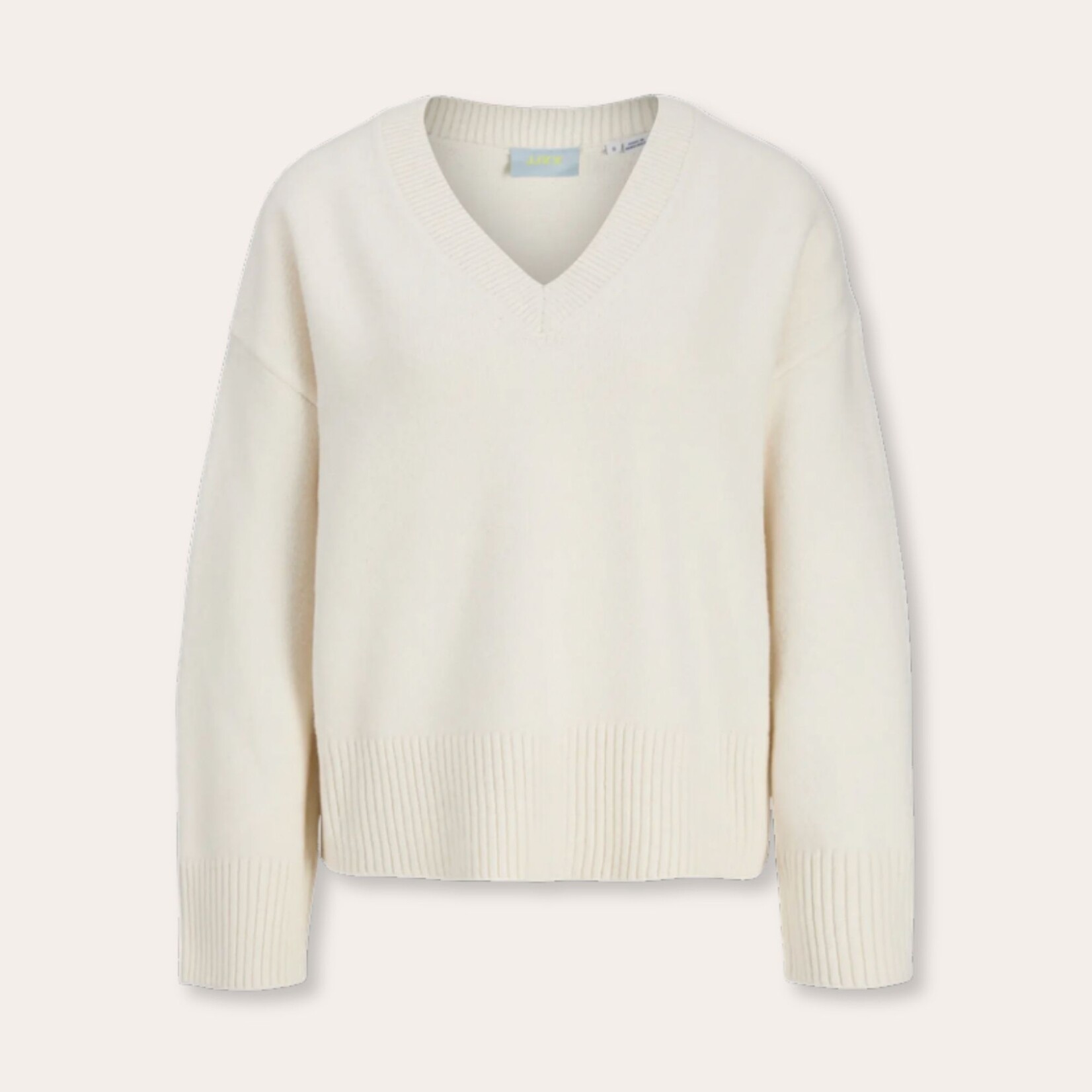 JJXX Allegra V-Neck Sweater - Cloud