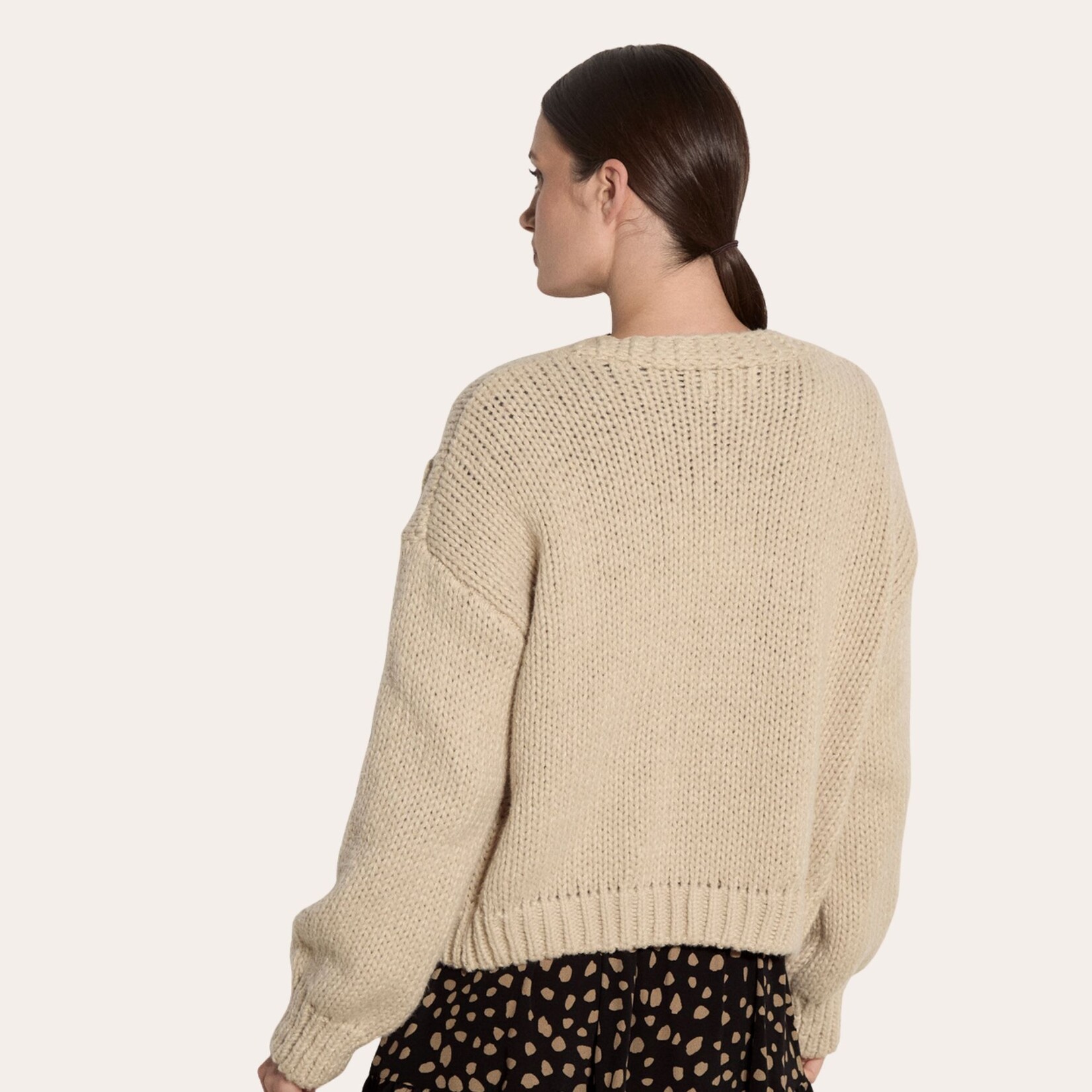 Apricot Nessa Rose Open Cardi