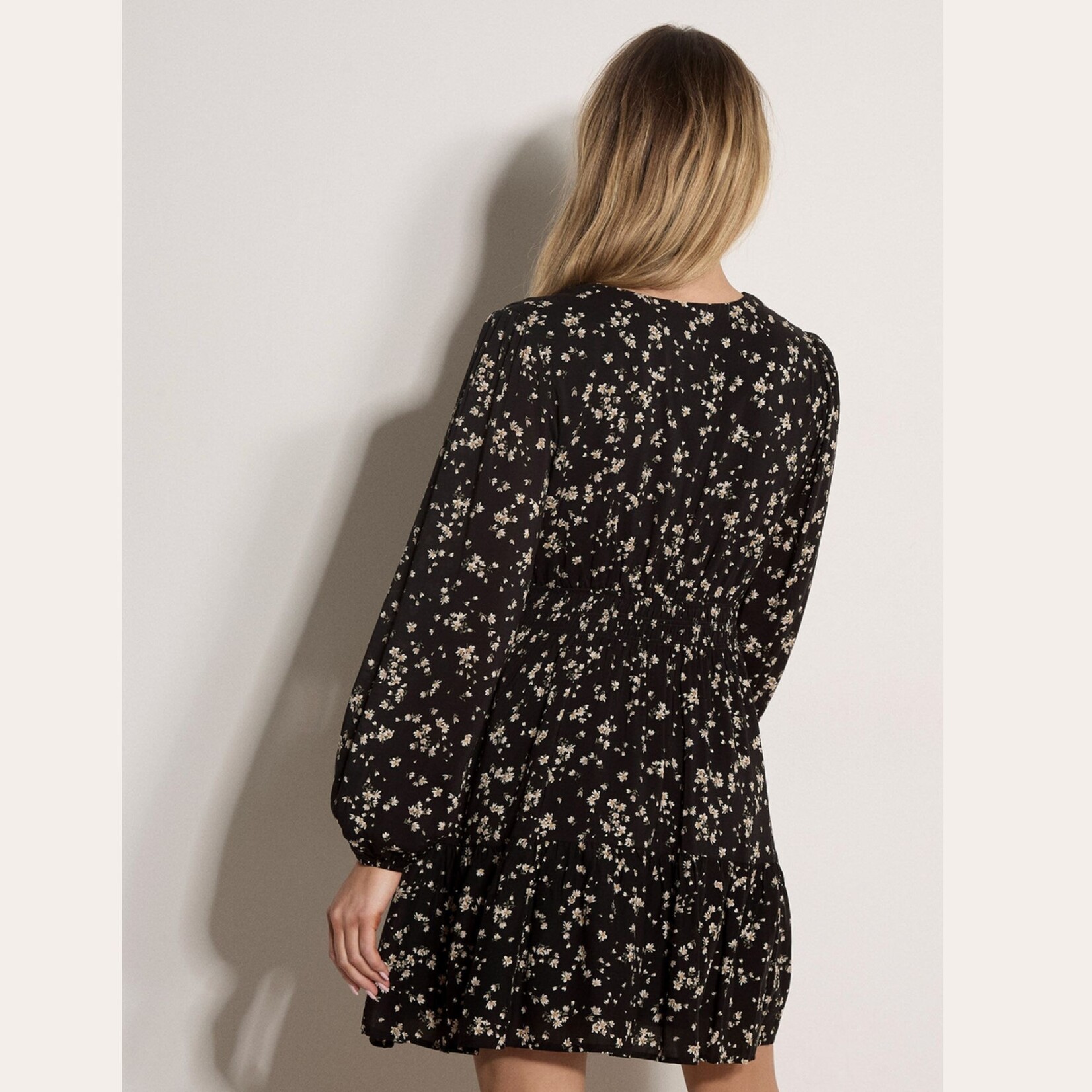 Apricot Hadley Wrap Dress