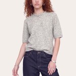 JJXX Dani Short Sleeve Knit - Lt Grey Melange