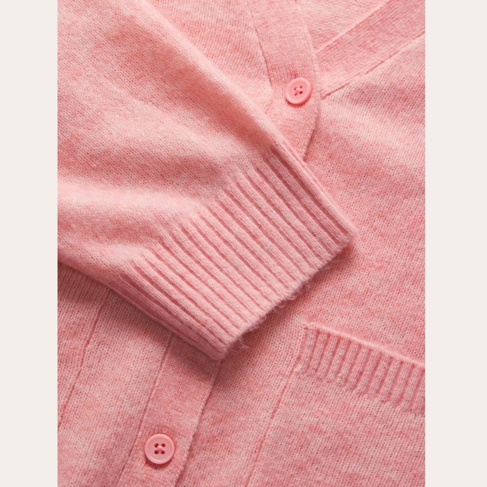 JJXX Ellis V-Neck Cardi - Pink Nectar