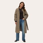 Vero Moda Estelle Long Check Coat