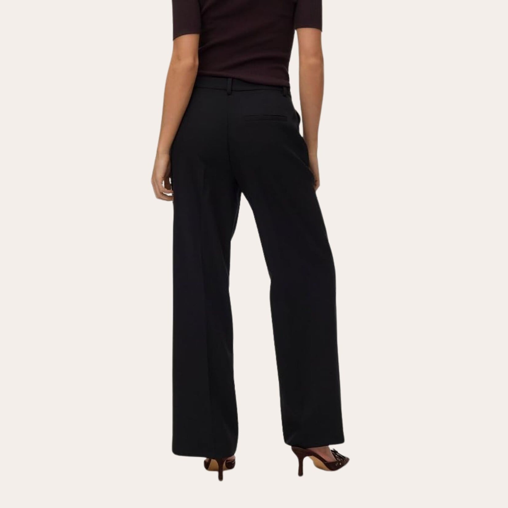 Vero Moda Emery Wide Leg Pant - Black