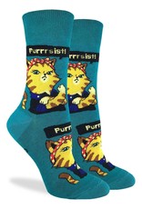 Good Luck Sock Women's Purrsist Cat Socks