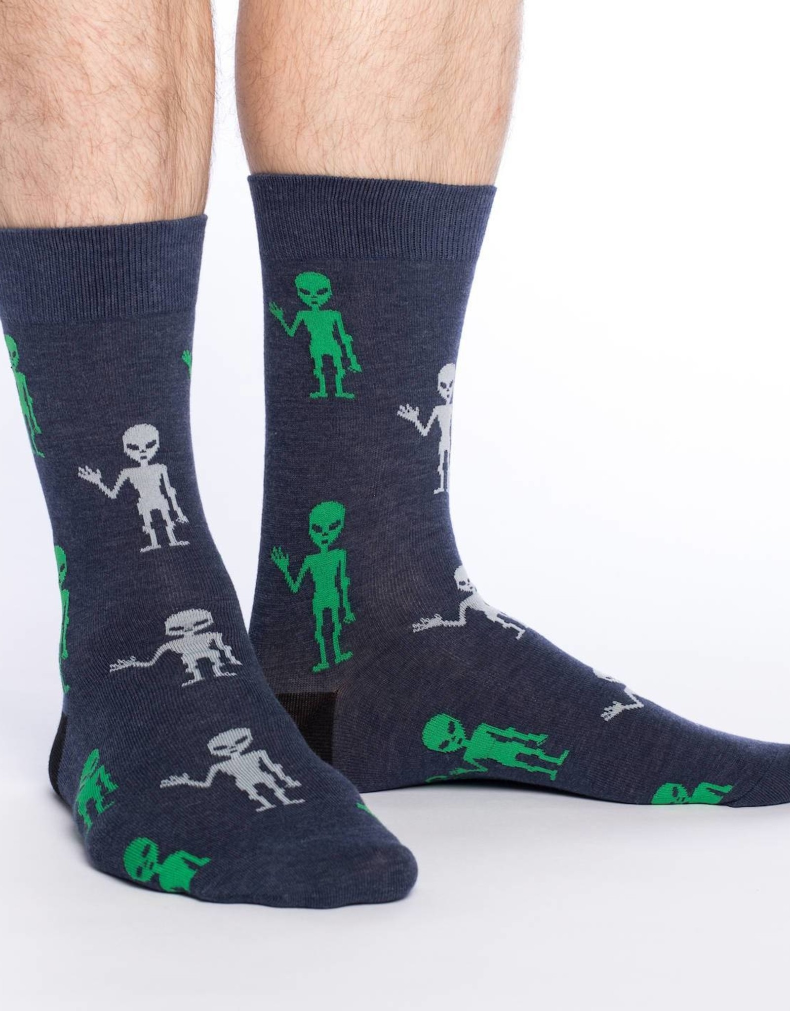 Good Luck Sock Alien Socks