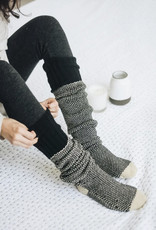 Two-Tone Lounge Socks