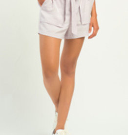 Dex Belted Tencel Shorts