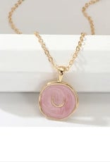 Pink Lucky Charm Necklace
