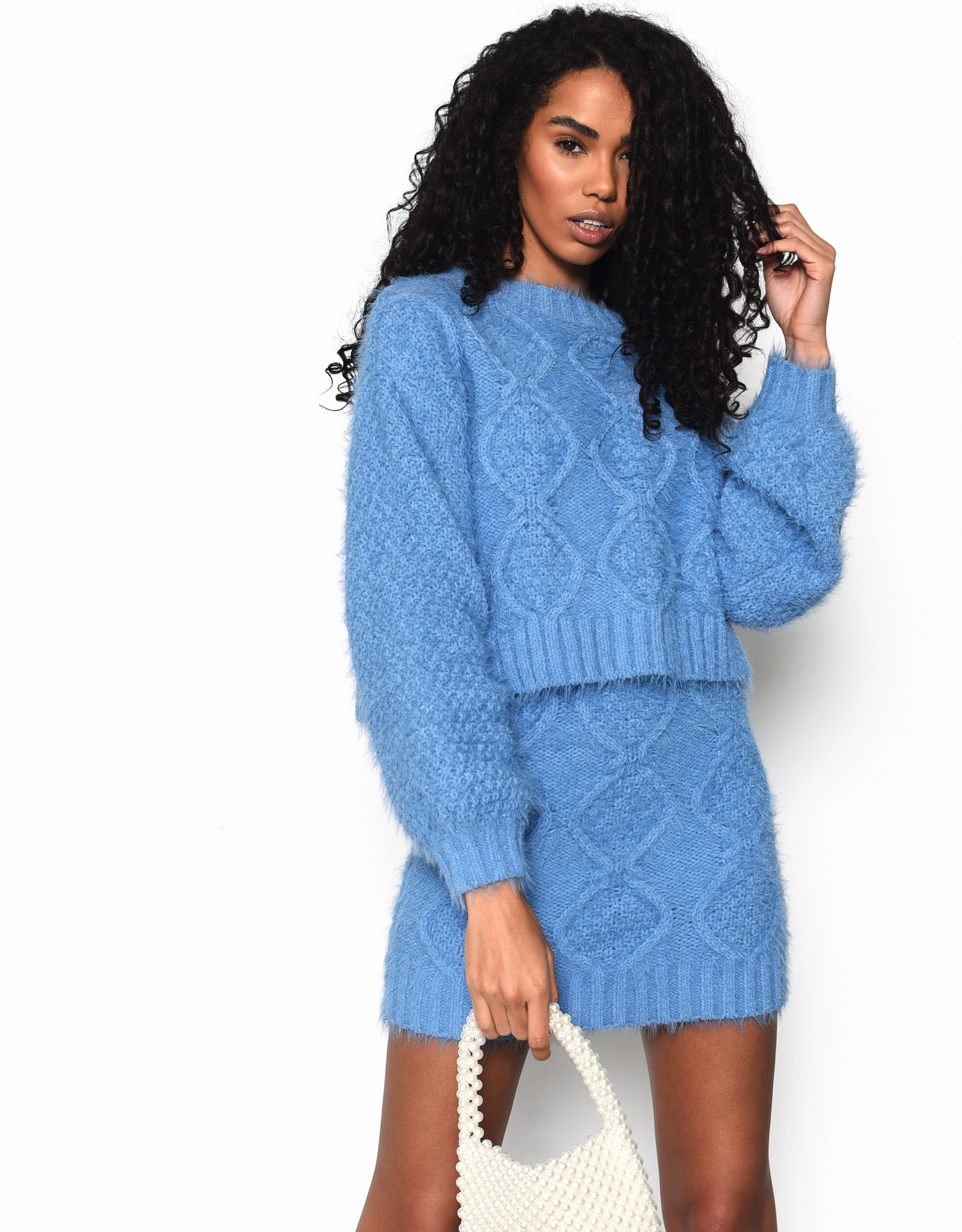 Heritage Blue Knit Sweater