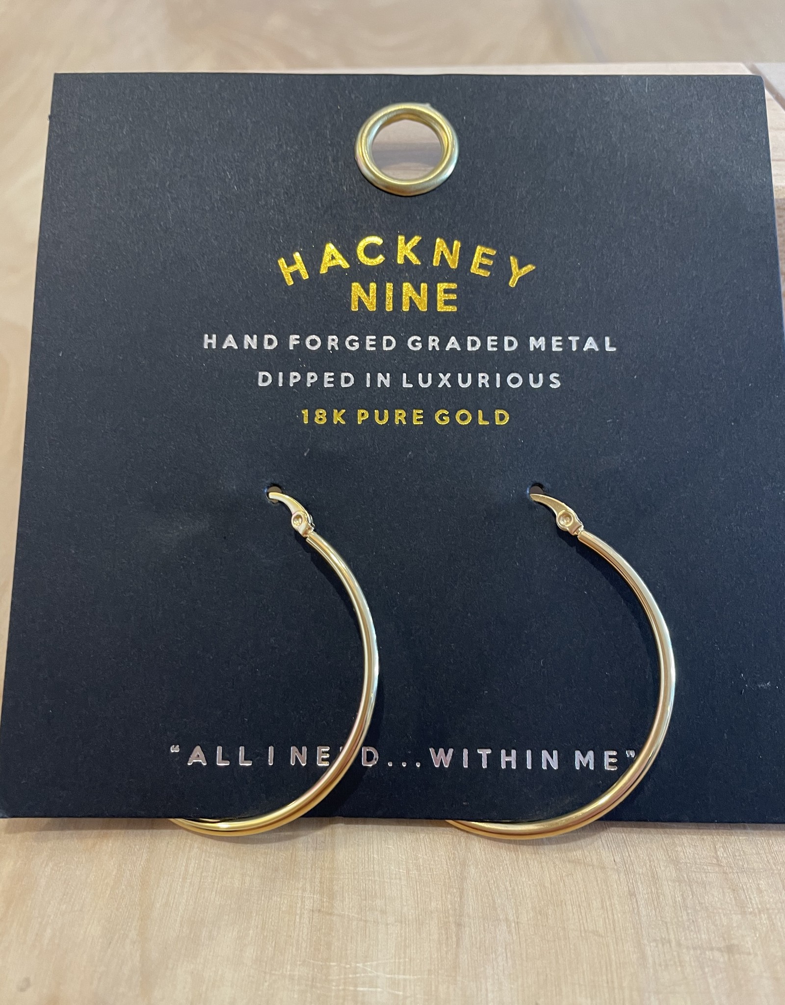 Hackney Nine Bianca Hoop Earrings