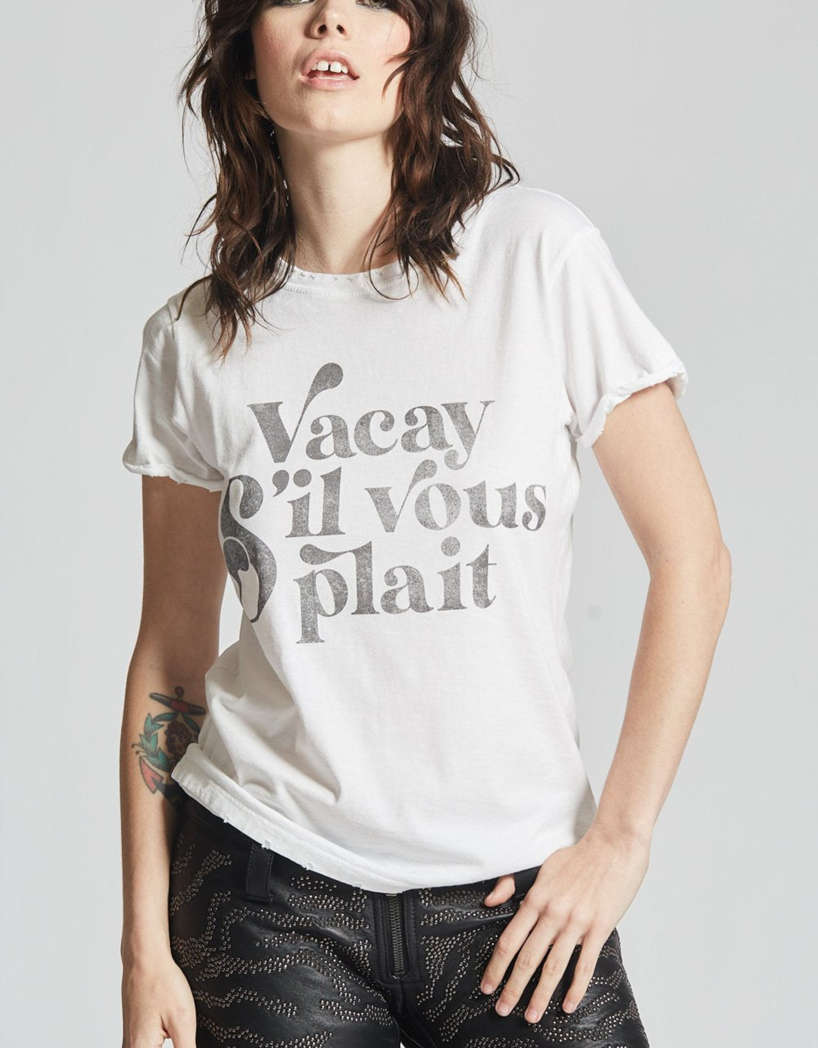 Recycled Karma Vacay Sil Vous Plait T-Shirt